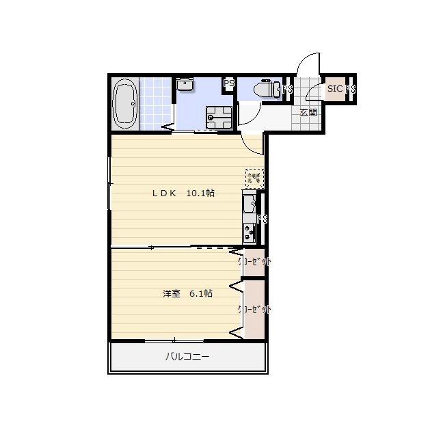 (仮称)吉祥院宮ノ東マンションの間取り