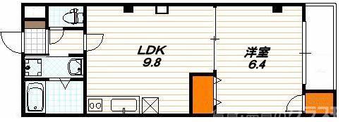 レガート鹿遊館の間取り