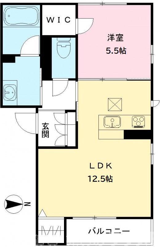 リバティスクエアⅡの間取り