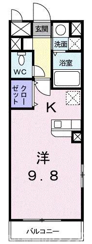 サンライト鈴川の間取り