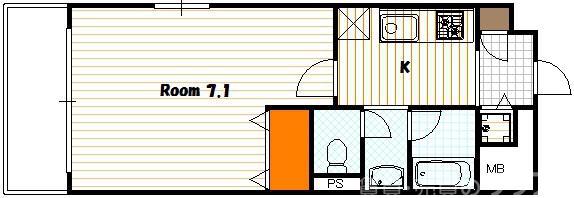 サントゥールくいな橋の間取り