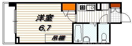 デリード烏丸西の間取り