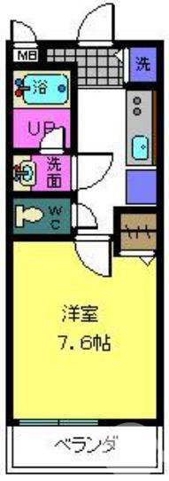 浜寺元町の完工年月(2005年2月)築の賃貸アパートの間取り