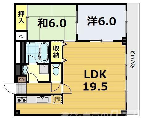 AFICION堀川の間取り
