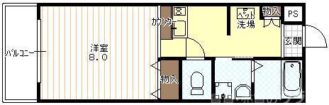 ヴァローレ桂の間取り