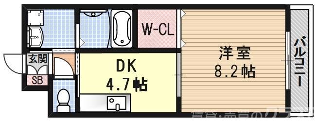 ポールスタラの間取り