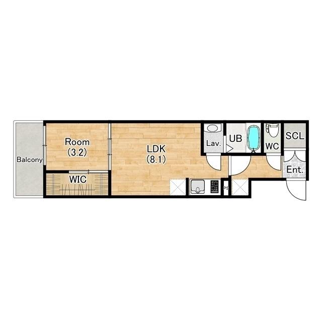 シエーナグランデ四条烏丸 の間取り