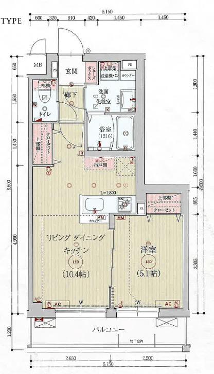 ベラジオ 雅び 京都洛北ガーデンの間取り