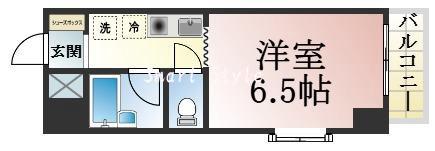 村雨町の完工年月(1993年2月)築の賃貸マンションの間取り