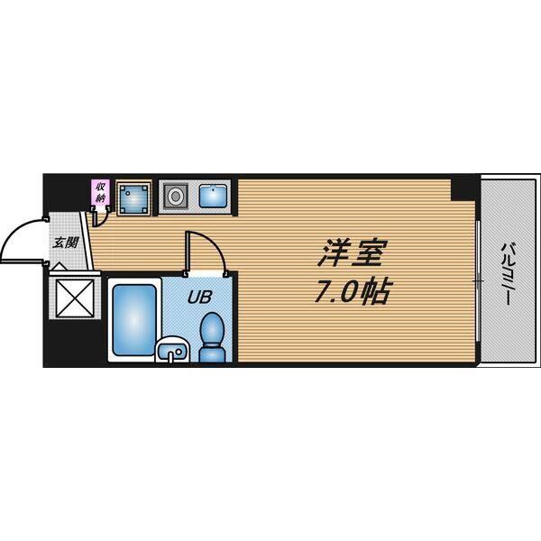 東中島の完工年月(1982年4月)築の賃貸マンションの間取り