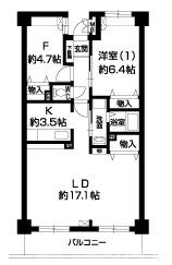 エーム梅小路の間取り