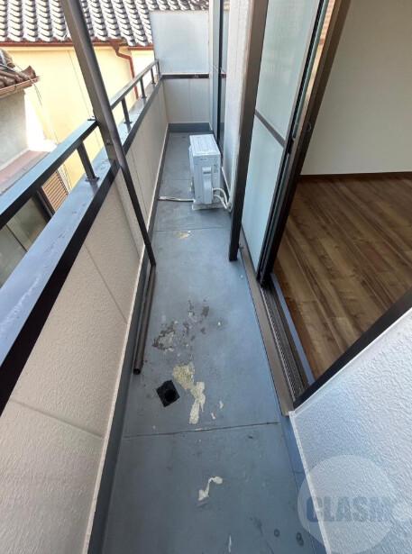 10/18 バルコニー