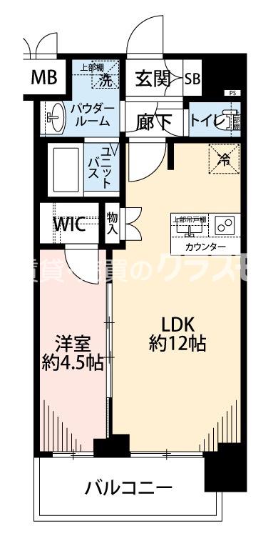 三軒家東の完工年月(2024年6月)築の賃貸マンションの間取り