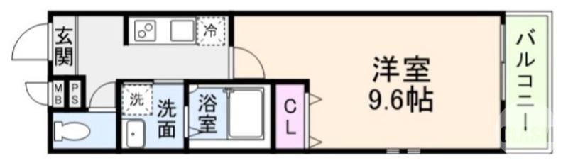 出島町の完工年月(2026年3月)築の賃貸アパートの間取り
