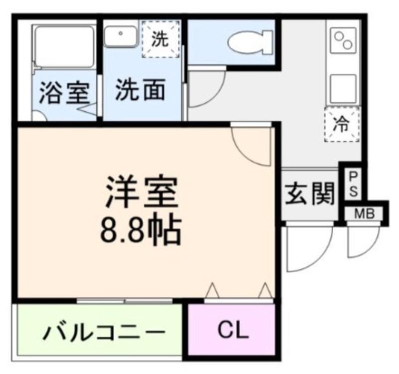 出島町の完工年月(2026年3月)築の賃貸アパートの間取り