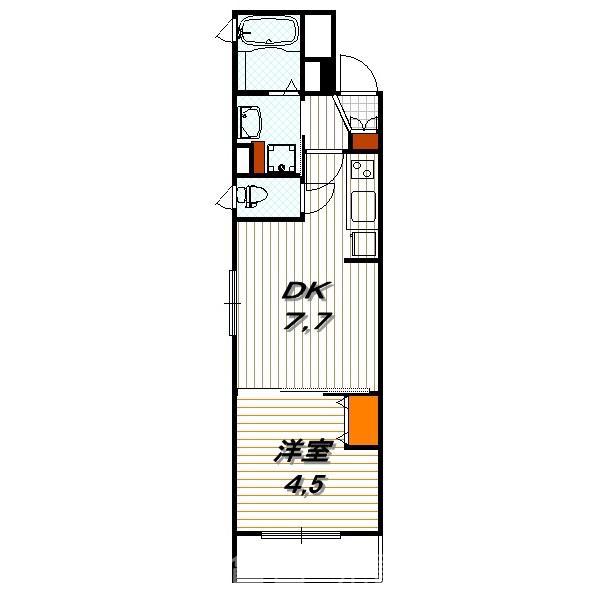 ベラジオ堀川今出川の間取り