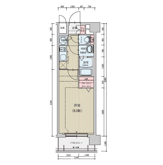 ベラジオ京都一乗寺の間取り