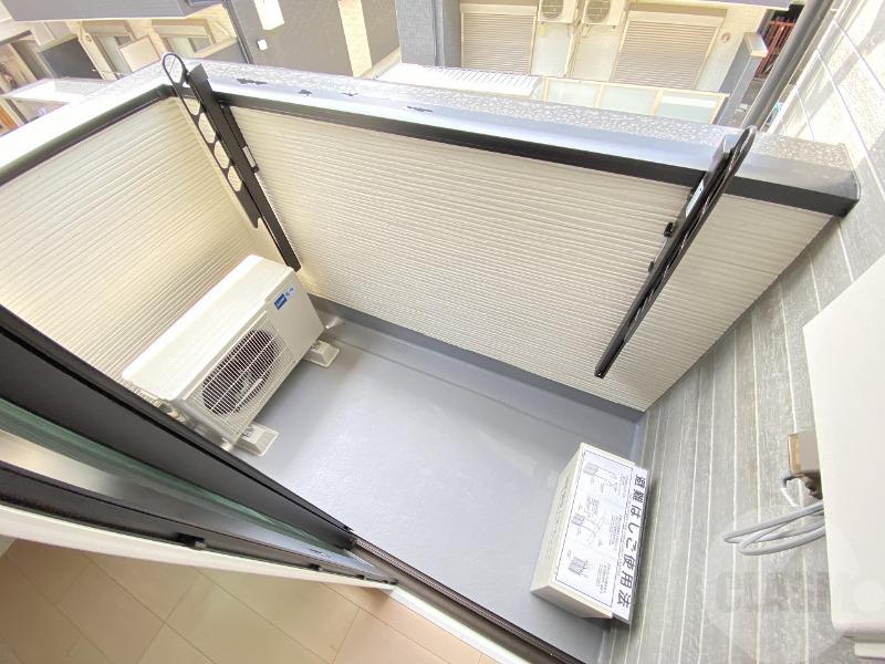 12/22 バルコニー