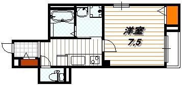 フラット黒門の間取り