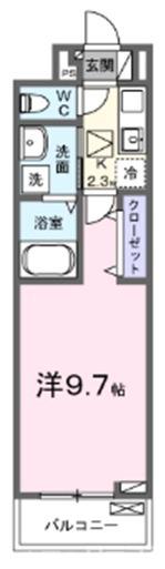 オーサム ヴィレッジ 京都桂の間取り