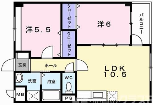 パラドール菱川の間取り