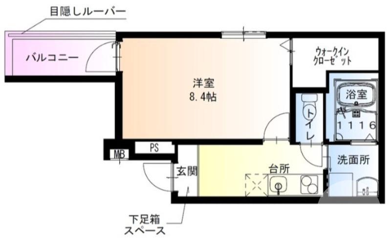 浜寺石津町中の完工年月(2024年5月)築の賃貸アパートの間取り