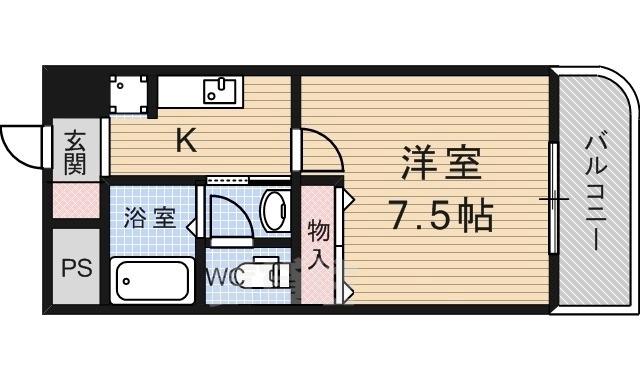 アーバンコート・まはたぎの間取り