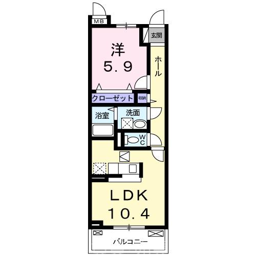グランティユールの間取り