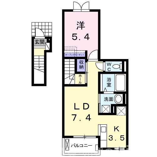 ガーデンブロッサムの間取り