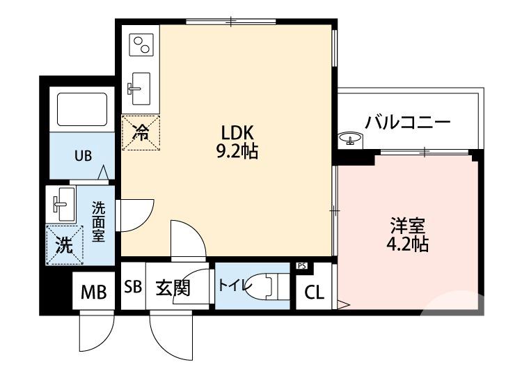 三宝町の完工年月(2025年12月)築の賃貸アパートの間取り