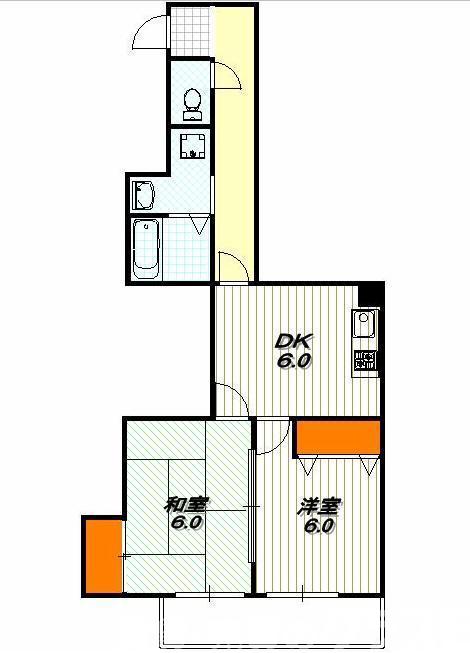 フィルハウゼ五条の間取り