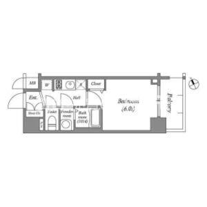 泉尾の完工年月(2025年5月)築の賃貸マンションの間取り