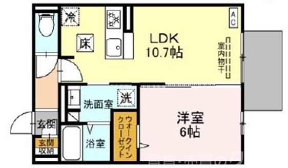 ヴィダ西京極の間取り