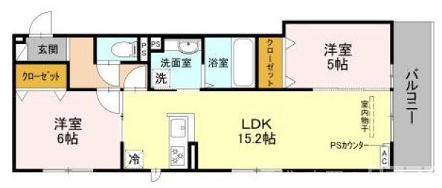D-ROOM西院小米の間取り
