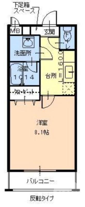 浜寺諏訪森町西の完工年月(2011年7月)築の賃貸アパートの間取り