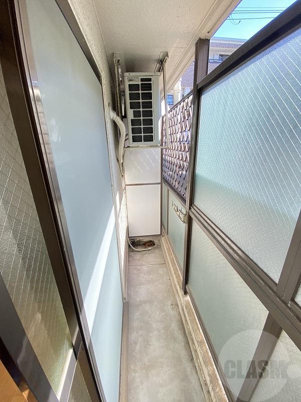 12/28 バルコニー