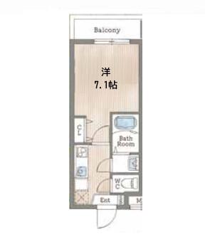 千里丘東の完工年月(2026年2月)築の賃貸マンションの間取り