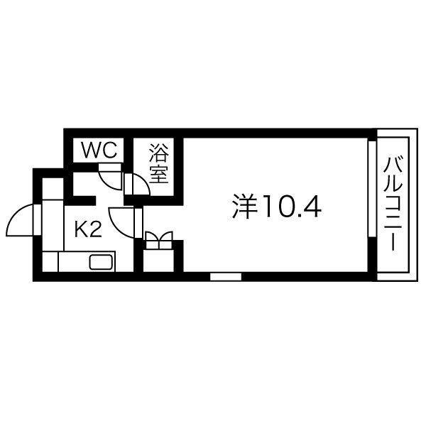 クラロ東大路の間取り