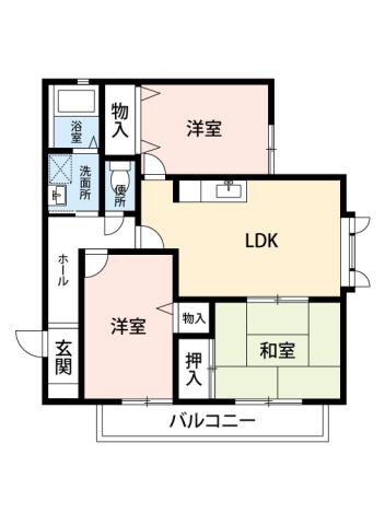 寝屋川松本ハイツの間取り