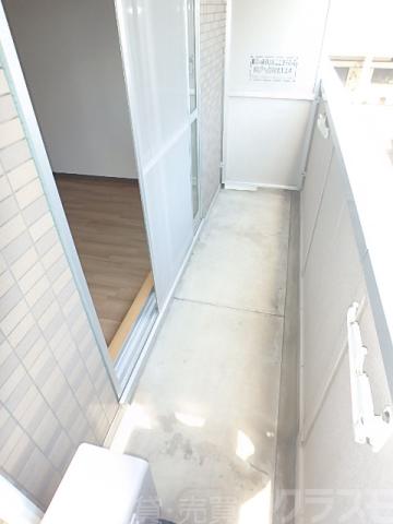 12/24 バルコニー