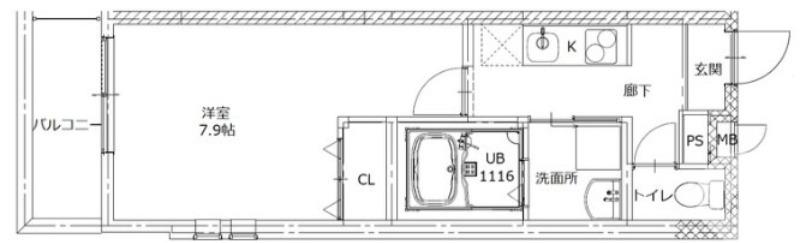 北花田町の完工年月(2024年2月)築の賃貸アパートの間取り