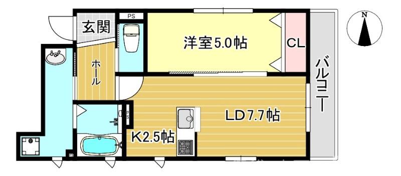 Danke Court の間取り