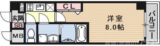 エスリード京都吉祥院の間取り