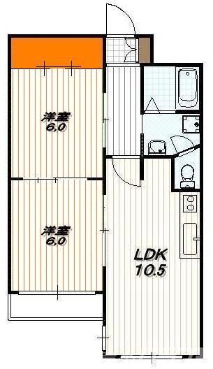コーポラス大宮の間取り