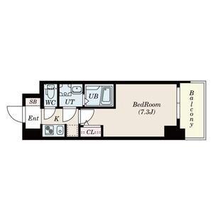 西宮原の完工年月(2017年2月)築の賃貸マンションの間取り