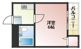 東中島の完工年月(1993年10月)築の賃貸マンションの間取り