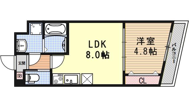 ARCA嵯峨嵐山(アルカ嵯峨嵐山)の間取り