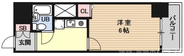 エスリード四条河原町の間取り