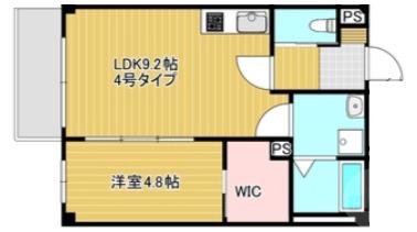 南正雀の完工年月（2026年1月）築の賃貸マンションの間取り