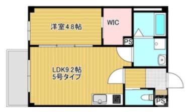 南正雀の完工年月（2026年1月）築の賃貸マンションの間取り